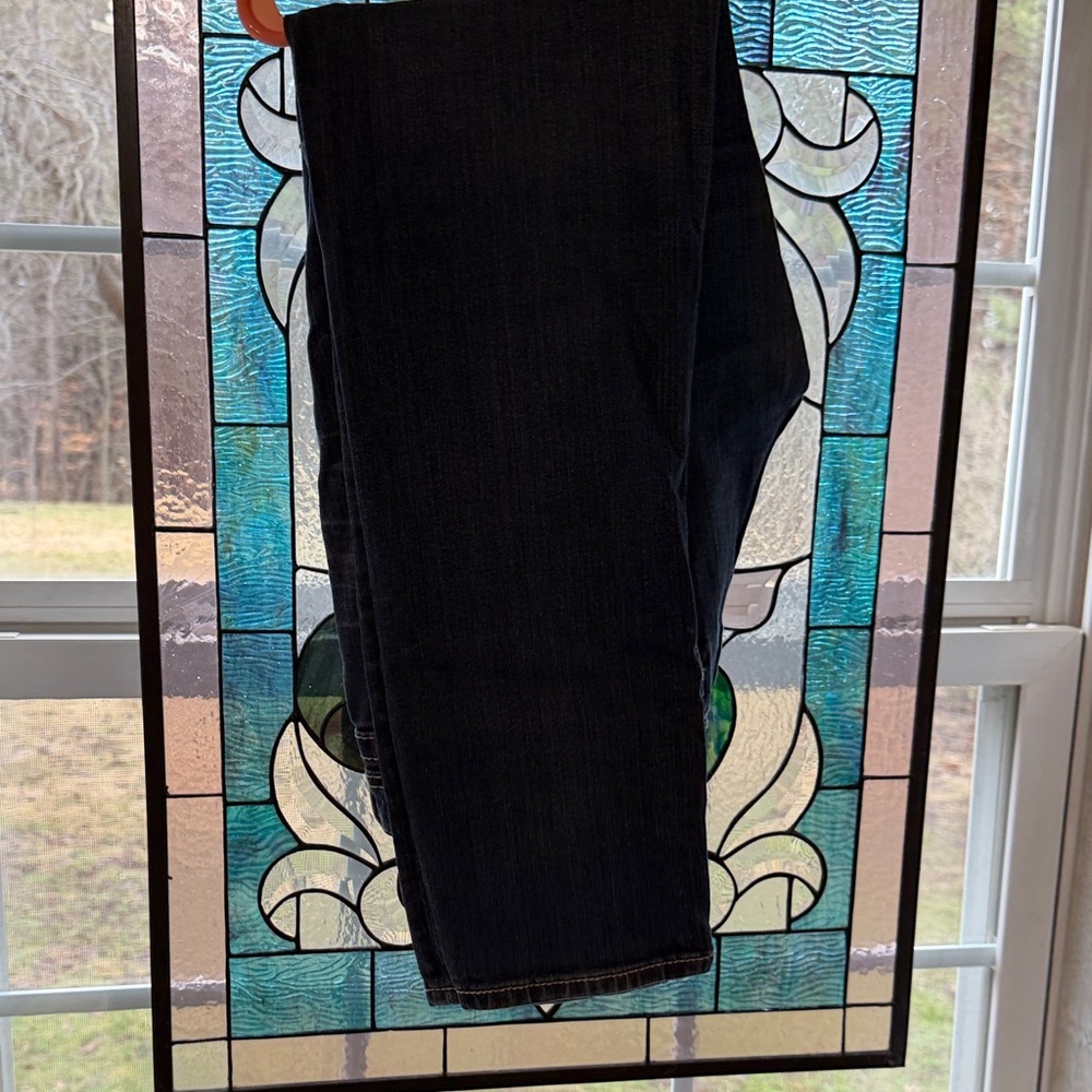 Miss Me Blue Boot Cut Jeans with Embellished Pockets - Picture 6 of 7